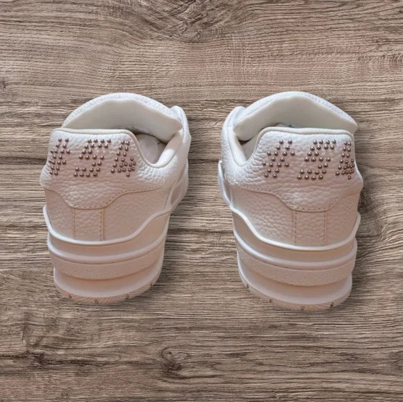 DS Louis Vuitton LV Trainer White Calf Leather - EU 42 (US 9) - 1ADDBY - Picture 5 of 6